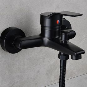 Sardıcı Siyah Banyo Batarya Musluk