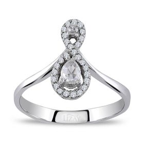 Sare Pırlanta YZBT012 0.34 Karat Pırlanta 5 Taş Alyans Yüzük