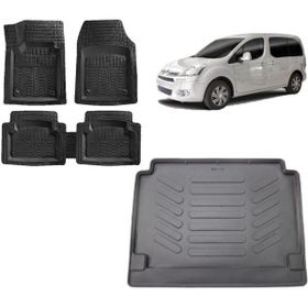 Sare Tuning Citroen Berlingo 2013 Model 3d Bagaj Havuzu ve 4D Luxury Havuzlu Paspas