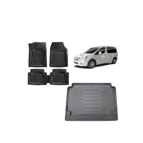 Sare Tuning Citroen Berlingo 2013 Model 3d Bagaj Havuzu ve 4D Luxury Havuzlu Paspas