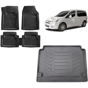 Sare Tuning Citroen Berlingo 2013 Model 3d Bagaj Havuzu ve 4D Luxury Havuzlu Paspas