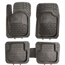Sare Tuning Citroen C1 2014 Sonrası Araca Uyumlu 3D Havuzlu Siyah Oto Paspas Takımı