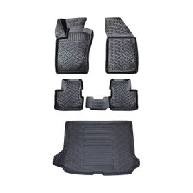 Sare Tuning Citroen C3 Aircross 2016 Sonrası Üst Kısım 4D Araca Özel Paspas ve Bagaj Havuzu