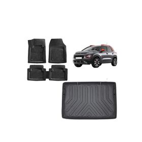 Sare Tuning Citroen C3 Aircross 2022 Model Üst Kademe 3d Bagaj Havuzu ve 4D Luxury Havuzlu Paspas