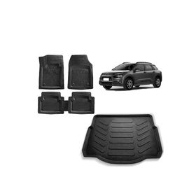 Sare Tuning Citroen C4 Cactus 2020 Uyumlu Model 3d Bagaj Havuzu ve 4D Luxury Havuzlu Paspas