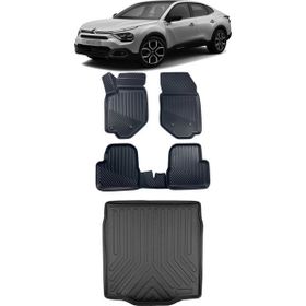 Sare Tuning Citroen C4X 2023 Sonrası 4D Araca Özel Paspas ve Bagaj Havuzu