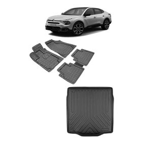 Sare Tuning Citroen C4X 2023 Sonrası 4D Premium Paspas ve 3D Bagaj Havuzu