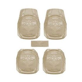 Sare Tuning Citroen C5 2008-2012 Araca Uyumlu Extra Derin Havuzlu Bej Oto Paspas Takımı