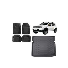 Sare Tuning Dacia Duster 4wd 2014 Model 3d Bagaj Havuzu ve 4D Luxury Havuzlu Paspas