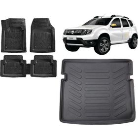 Sare Tuning Dacia Duster 4wd 2014 Model 3d Bagaj Havuzu ve 4D Luxury Havuzlu Paspas