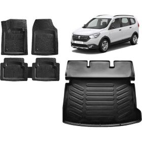 Sare Tuning Dacia Lodgy 2020 Model 3d Bagaj Havuzu ve 4D Luxury Havuzlu Paspas