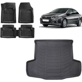 Sare Tuning Fiat Linea 2012 Model 3d Bagaj Havuzu ve 4D Luxury Havuzlu Paspas