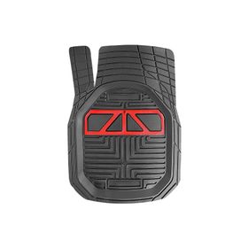 Sare Tuning Fiat Punto EVO 2009-2011 Araca Uyumlu Krom Kırmızı Derin Havuzlu Siyah Oto Paspas Takımı