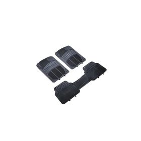 Sare Tuning Fiat / Tofaş Tempra Araca Uyumlu Dekoratif Desenli Siyah Oto Paspas Takımı