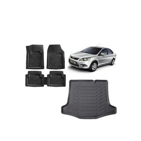 Sare Tuning Focus 2 Sedan 2010 Model Uyumlu 3d Bagaj Havuzu ve 4D Luxury Havuzlu Paspas