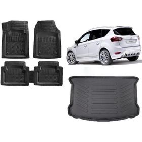 Sare Tuning Ford Kuga 2009 Sonrası 3d Bagaj Havuzu ve 4D Luxury Havuzlu Paspas