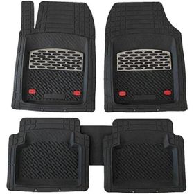 Sare Tuning Ford Transit Connect Araca Uyumlu Krom Karbon Derin Havuzlu Siyah Oto Paspas Takımı