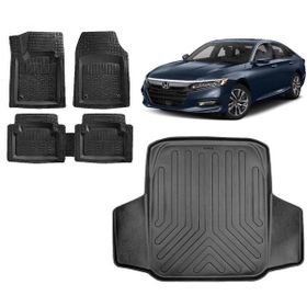 Sare Tuning Honda Accord 2023 Model 3d Bagaj Havuzu ve 4D Luxury Havuzlu Paspas