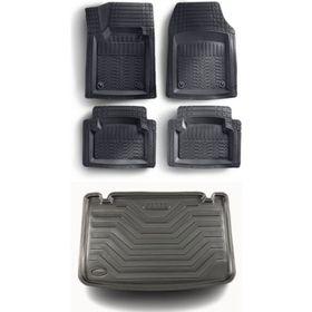 Sare Tuning Honda City 2002-2008 4D Kutulu Havuzlu Paspas ve 3D Bagaj Havuzu