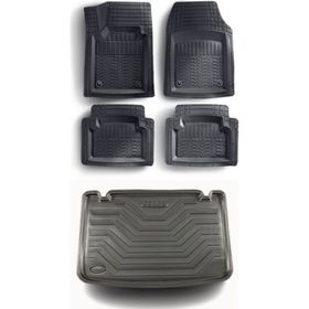 Sare Tuning Honda City 2002-2008 4D Kutulu Havuzlu Paspas ve 3D Bagaj Havuzu