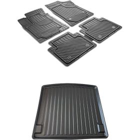 Sare Tuning Honda CR-V 2002-2007 Premium Siyah Havuzlu Paspas ve Bagaj Havuzu
