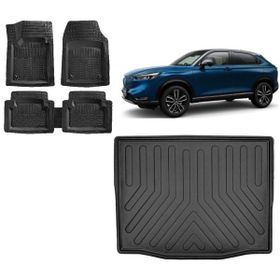 Sare Tuning Honda Hrv 2022 Model 3d Bagaj Havuzu ve 4D Luxury Havuzlu Paspas