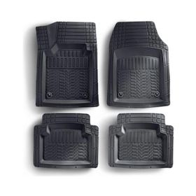 Sare Tuning Isuzu D-Max Araca Uyumlu 4D Elegance Kutulu Siyah Oto Paspas Takımı