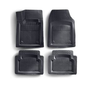 Sare Tuning Isuzu D-Max Araca Uyumlu 4D Elegance Kutulu Siyah Oto Paspas Takımı