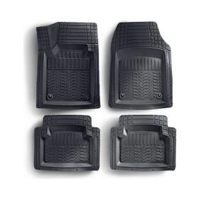 Sare Tuning Isuzu D-Max Araca Uyumlu 4D Elegance Kutulu Siyah Oto Paspas Takımı