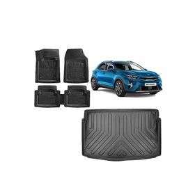 Sare Tuning Kia Stonic 2023 Model 3d Bagaj Havuzu ve 4D Luxury Havuzlu Paspas