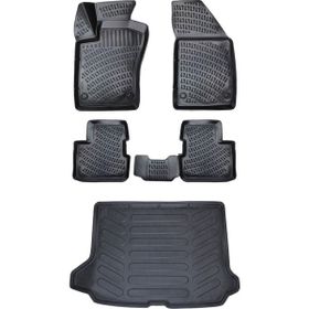 Sare Tuning Mercedes CLS C219 2004-2010 4D Araca Özel Paspas ve Bagaj Havuzu