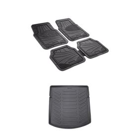 Sare Tuning Mini Cooper R56 2007-2013 Uyumlu 3D Bagaj Havuzu ve Lüx Dekoratif Paspas