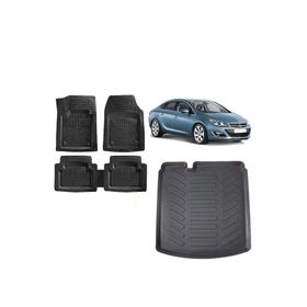 Sare Tuning Opel Astra J Sedan 3d Bagaj Havuzu ve 4D Luxury Havuzlu Paspas