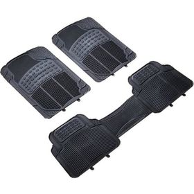 Sare Tuning Opel Corsa D 2006-2014 Araca Uyumlu Dekoratif Desenli Siyah Oto Paspas Takımı
