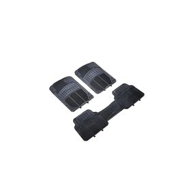 Sare Tuning Opel Corsa D 2006-2014 Araca Uyumlu Dekoratif Desenli Siyah Oto Paspas Takımı