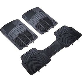 Sare Tuning Opel Corsa D 2006-2014 Araca Uyumlu Dekoratif Desenli Siyah Oto Paspas Takımı