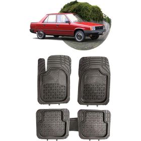 Sare Tuning Renault Brodway 1981-1989 Araca Uyumlu 3D Havuzlu Siyah Oto Paspas Takımı