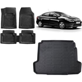 Sare Tuning Renault Fluence 2016 Model 3d Bagaj Havuzu ve 4D Luxury Havuzlu Paspas