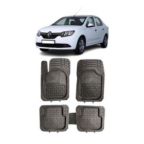 Sare Tuning Renault Symbol 2013 Sonrası Araca Uyumlu 3D Havuzlu Siyah Oto Paspas Takımı