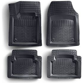 Sare Tuning Seat İbiza Araca Uyumlu 4D Elegance Kutulu Siyah Oto Paspas Takımı
