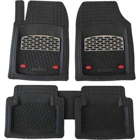 Sare Tuning Ssangyong Korando Araca Uyumlu Krom Karbon Derin Havuzlu Siyah Oto Paspas Takımı