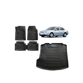 Sare Tuning Volkswagen Bora 2004 Model 3d Bagaj Havuzu ve 4D Luxury Havuzlu Paspas