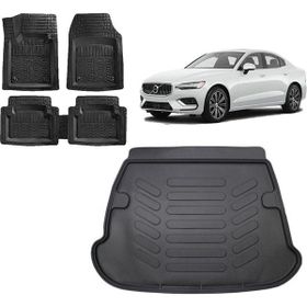 Sare Tuning Volvo S60 2013 Uyumlu Model 3d Bagaj Havuzu ve 4D Luxury Havuzlu Paspas