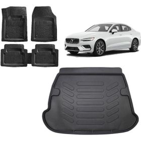 Sare Tuning Volvo S60 2013 Uyumlu Model 3d Bagaj Havuzu ve 4D Luxury Havuzlu Paspas