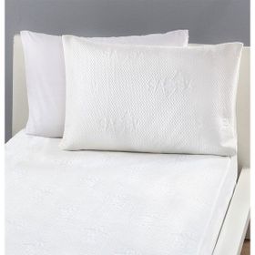 Sarev 100 x 200 cm Tek Kişilik Beyaz Fitted Çarşaf Seti