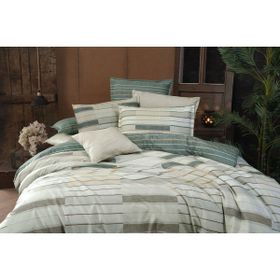 Sarev Aviano Fancy Poplin Tek Kişilik Nevresim Takımı - 160 x 220 cm - Renkli