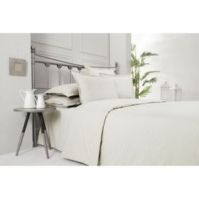 Sarev Fancy Stripe V11 Ekru 50 x 70 cm Çift Kişilik Nevresim Takımı