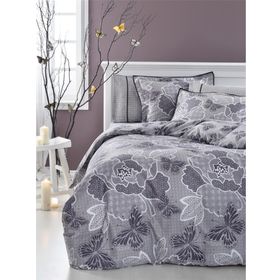 Sarev Graps Exclusive Çift Kişilik Saten Nevresim Takımı