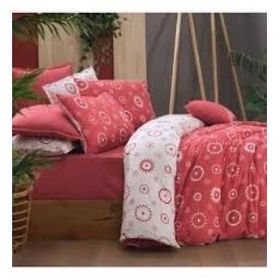 Sarev Merlot Fancy Poplin Pamuk King Size Nevresim Takımı