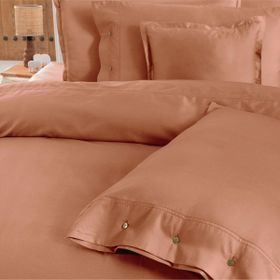 Sarev Monochrome Terracotta Pamuk Saten 300TC 200x220 cm Nevresim Takımı